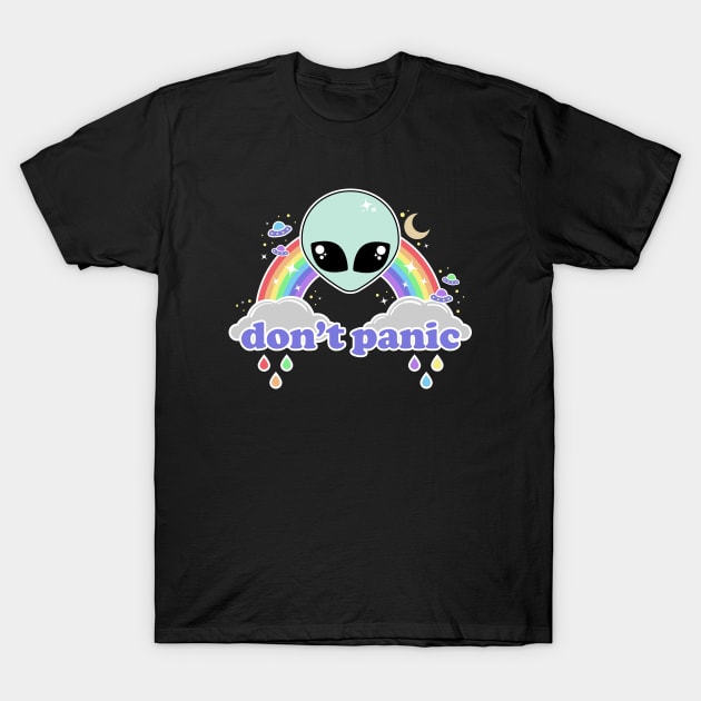 Don't panic T-Shirt by Sasyall